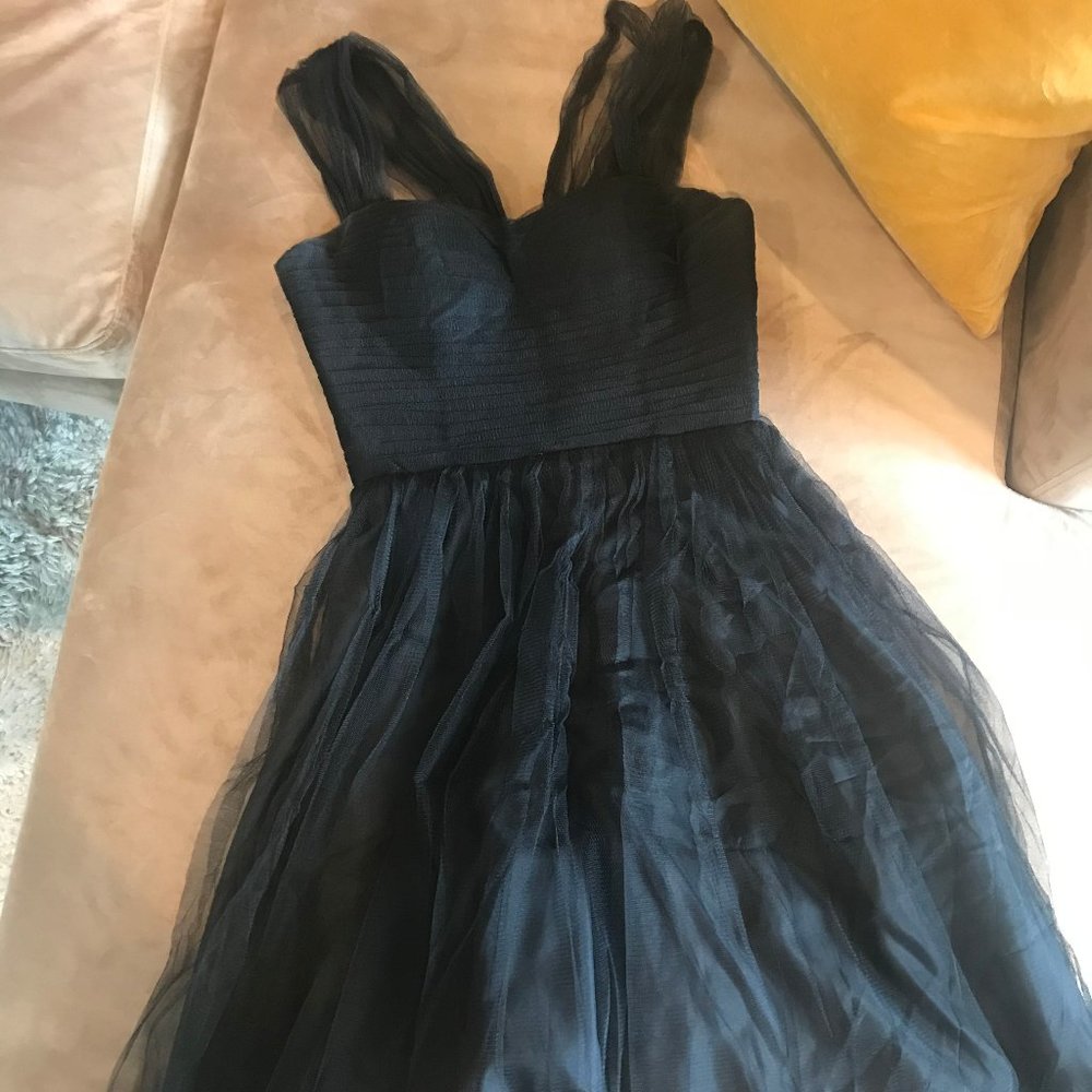 Formal Vintage-Style Tea-Length Dress